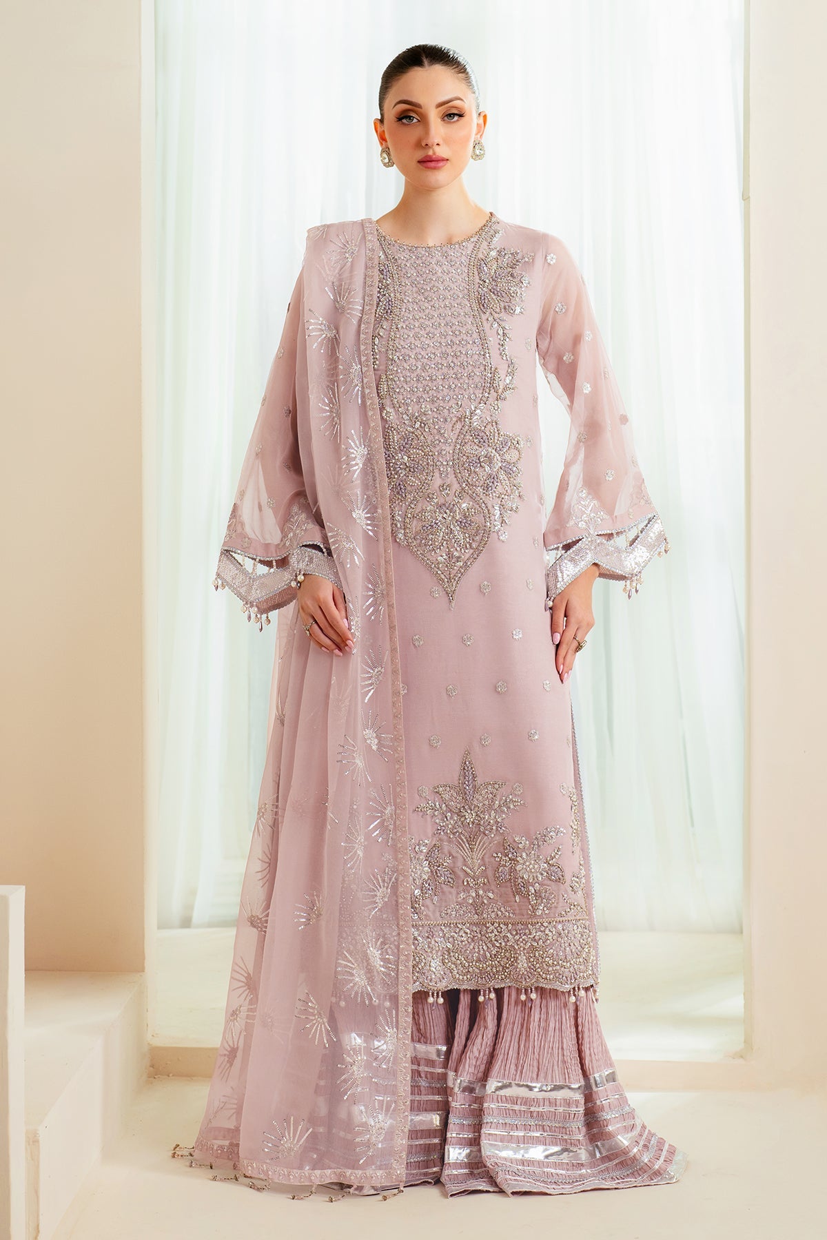 Alizeh AF-BHM-4045 Sira Aymal Luxury Bamber Chiffon Collection 2025