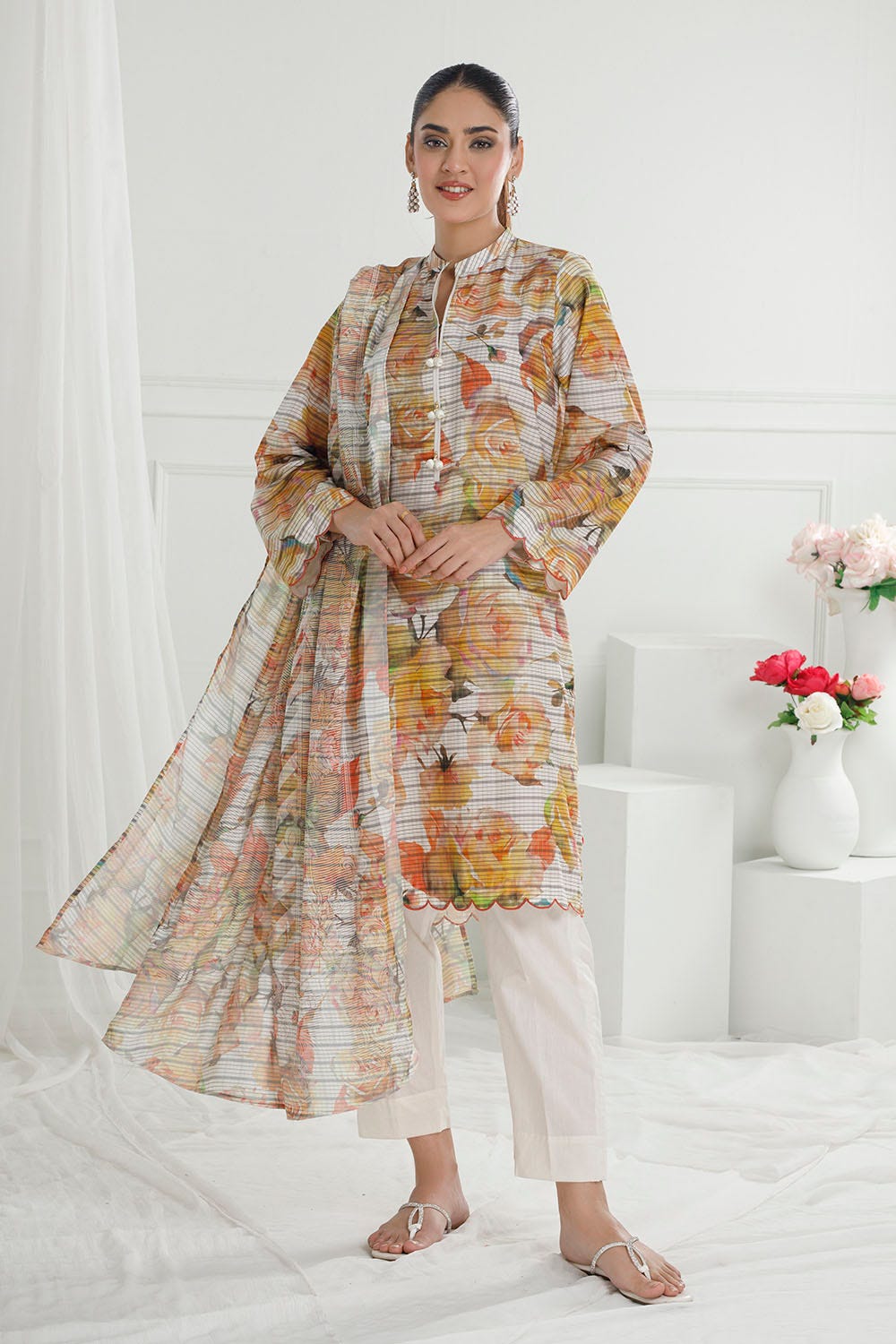 Gul Ahmed CS-52003 The Floral World  2025