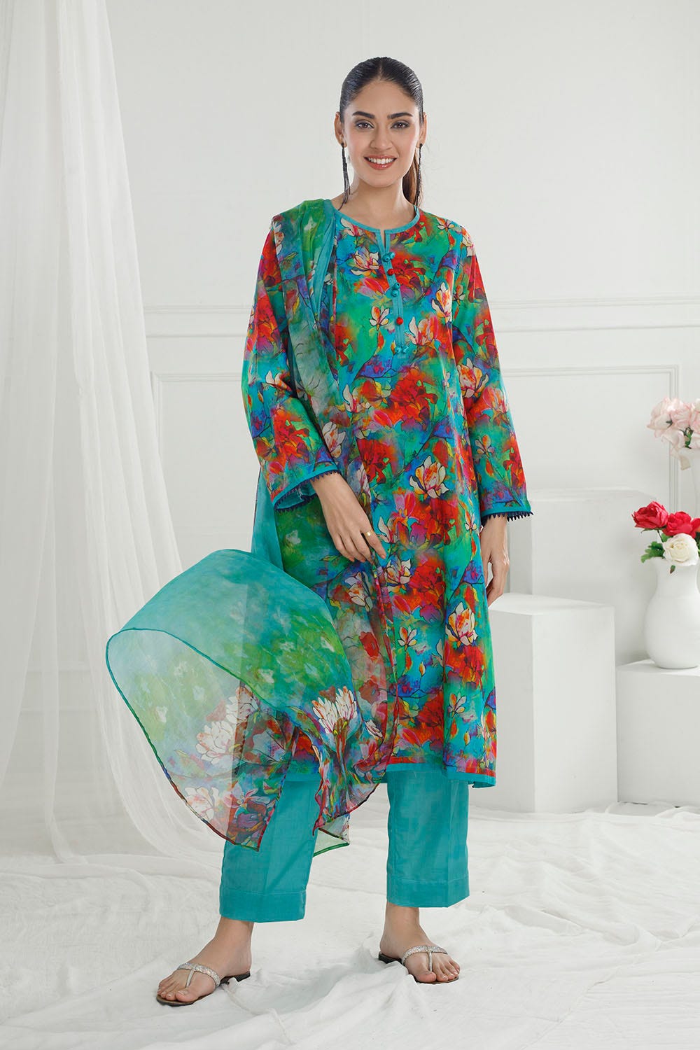 Gul Ahmed C-52003 The Floral World  2025