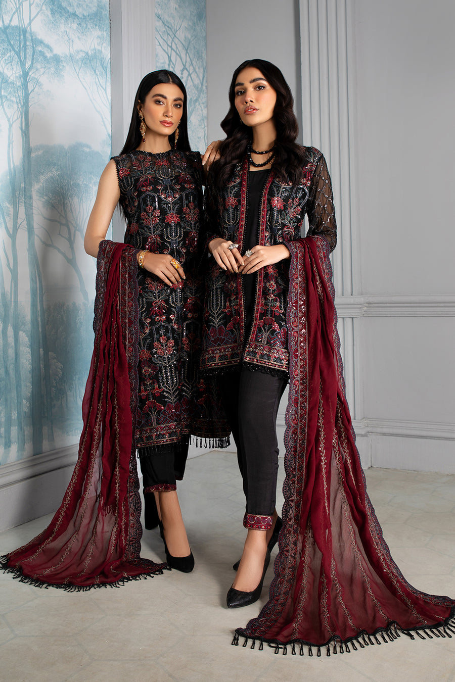 Zarif  Online Z 05 Starlet Misaal Chiffon 2022 - Pakistani Branded Clothes