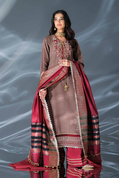 Noore Eid by Panache Women RTW Embroidered Raw Silk 3 Piece Suit Misha - Eid Collection main image 0