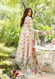 Elaf Premium ECD-2A Ivory Peony Elaf Prints With Chiffon Dupatta 2025