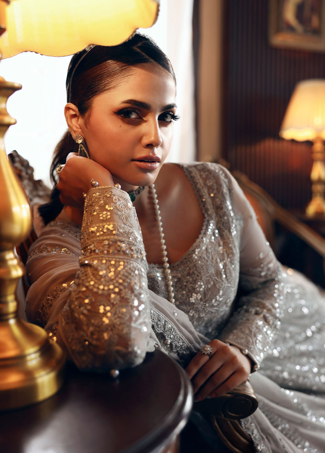 Gulaal Sheyza Evayna Embroidered Chiffon 2025