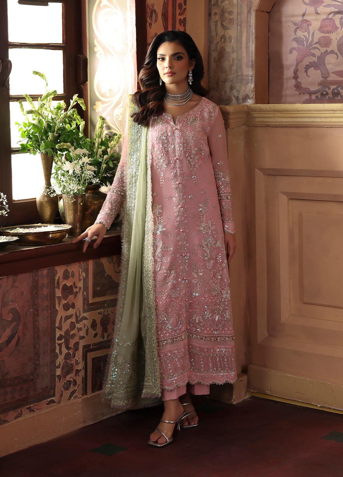 Gulaal Layana Evayna Embroidered Chiffon 2025