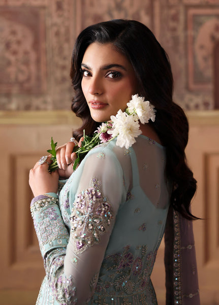 Gulaal | Evayna Embroidered Chiffon | Leesha