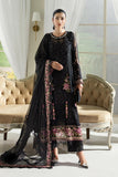 Maria B MPC2504-999-BLK Mbroidered Chiffon 2025