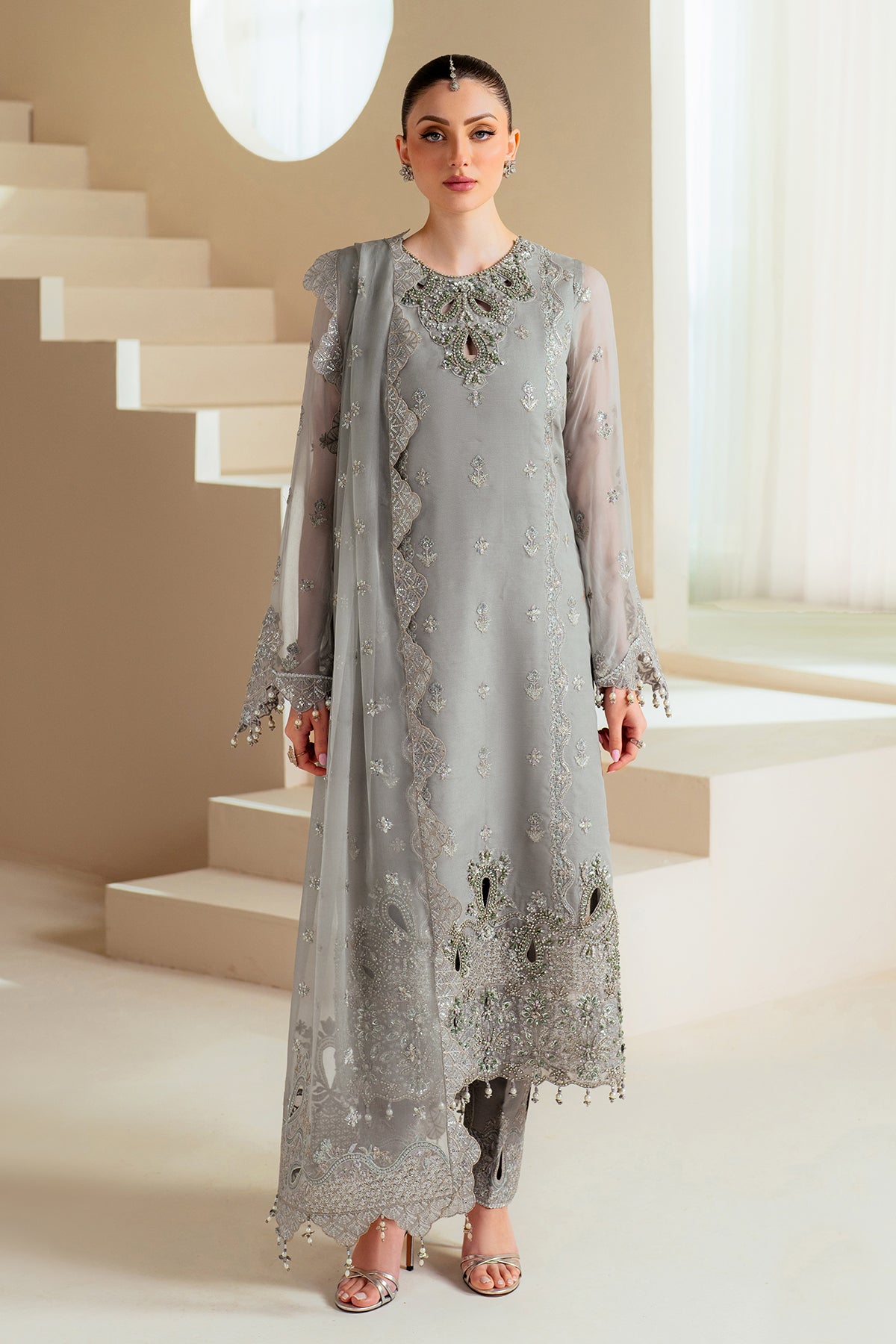 Alizeh AF-BHM-4046 Ahvi Aymal Luxury Bamber Chiffon Collection 2025