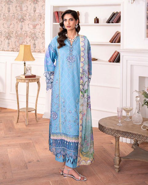 Roheenaz | Aezel Embroidered Cambric | Arven