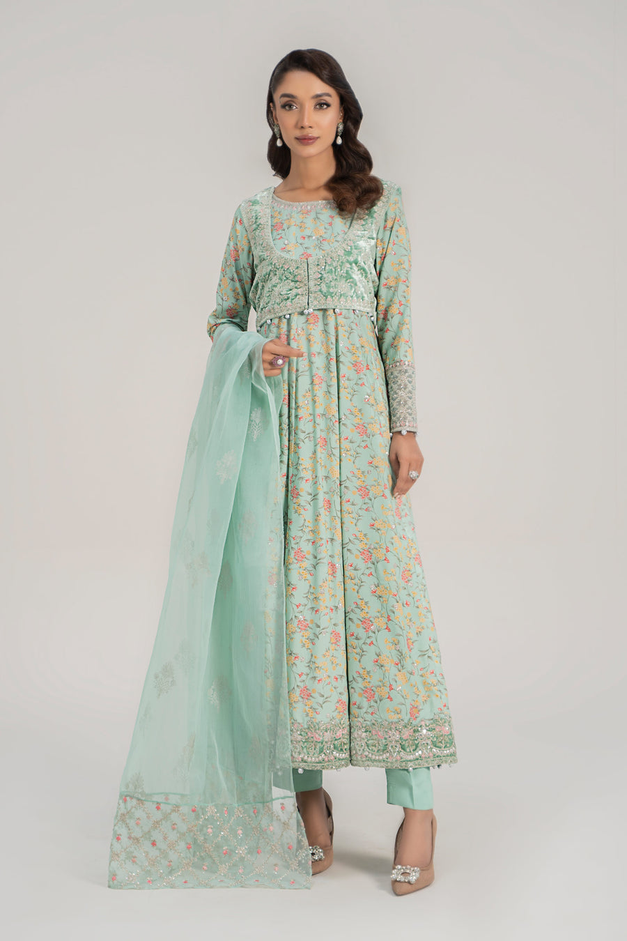 Maria B | Pre fall Dresses | SF-W25-94 P main image 0