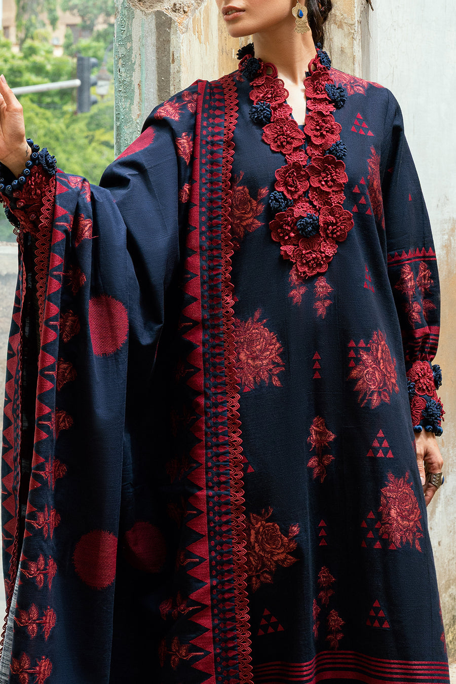 Gul Ahmed MJ-52029 Luxe Winter 2025
