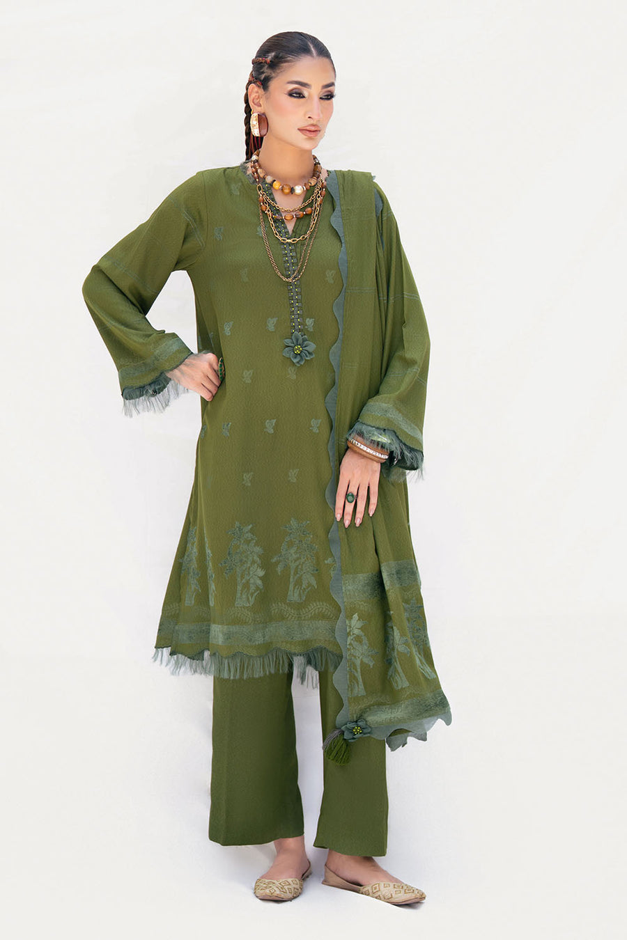 Gul Ahmed MJ-52030 Luxe Winter 2025