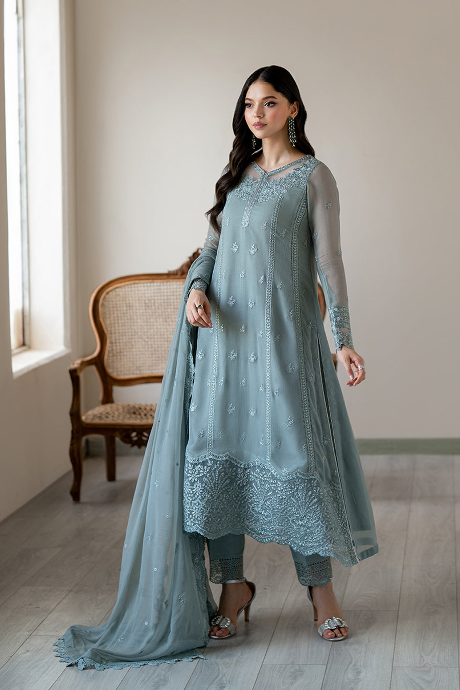 Azure Moss Whisper 11 Eid Luxe Chiffon 2025