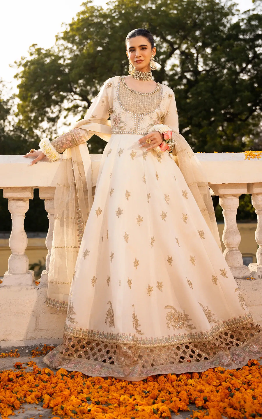 Asifa N Nabeel Motia-(SEF25-08) Sunehri Eid Festive Collection 2025