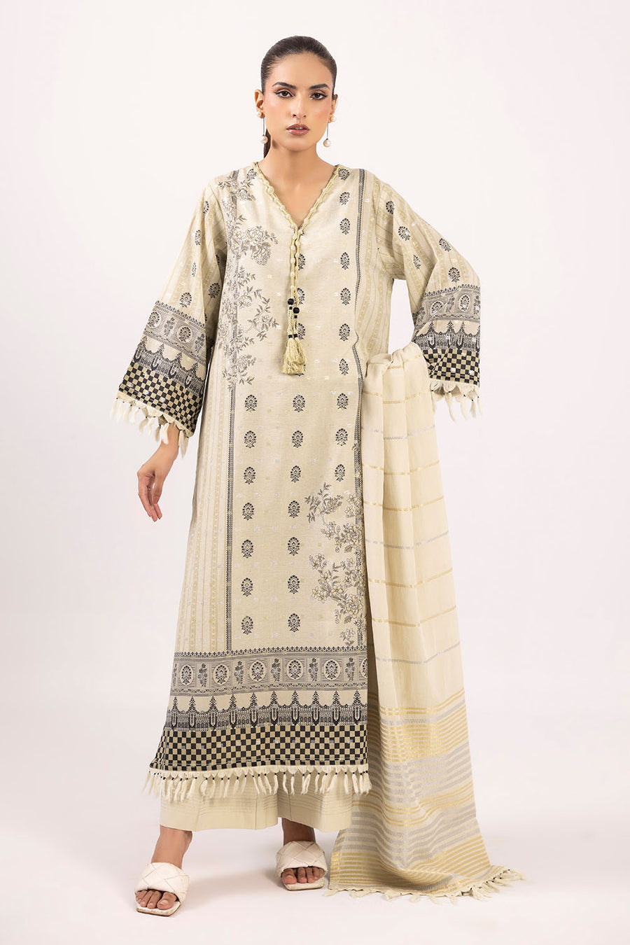 Gul Ahmed SP-52091 The Jacquard Edit 2025