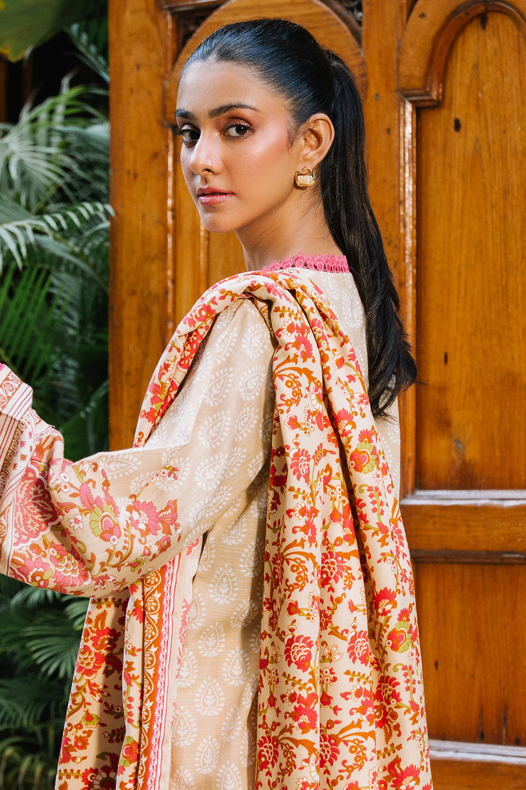 Zellbury Embroidered Shirt Dupatta - 0179 Essential Winter Collection 2025