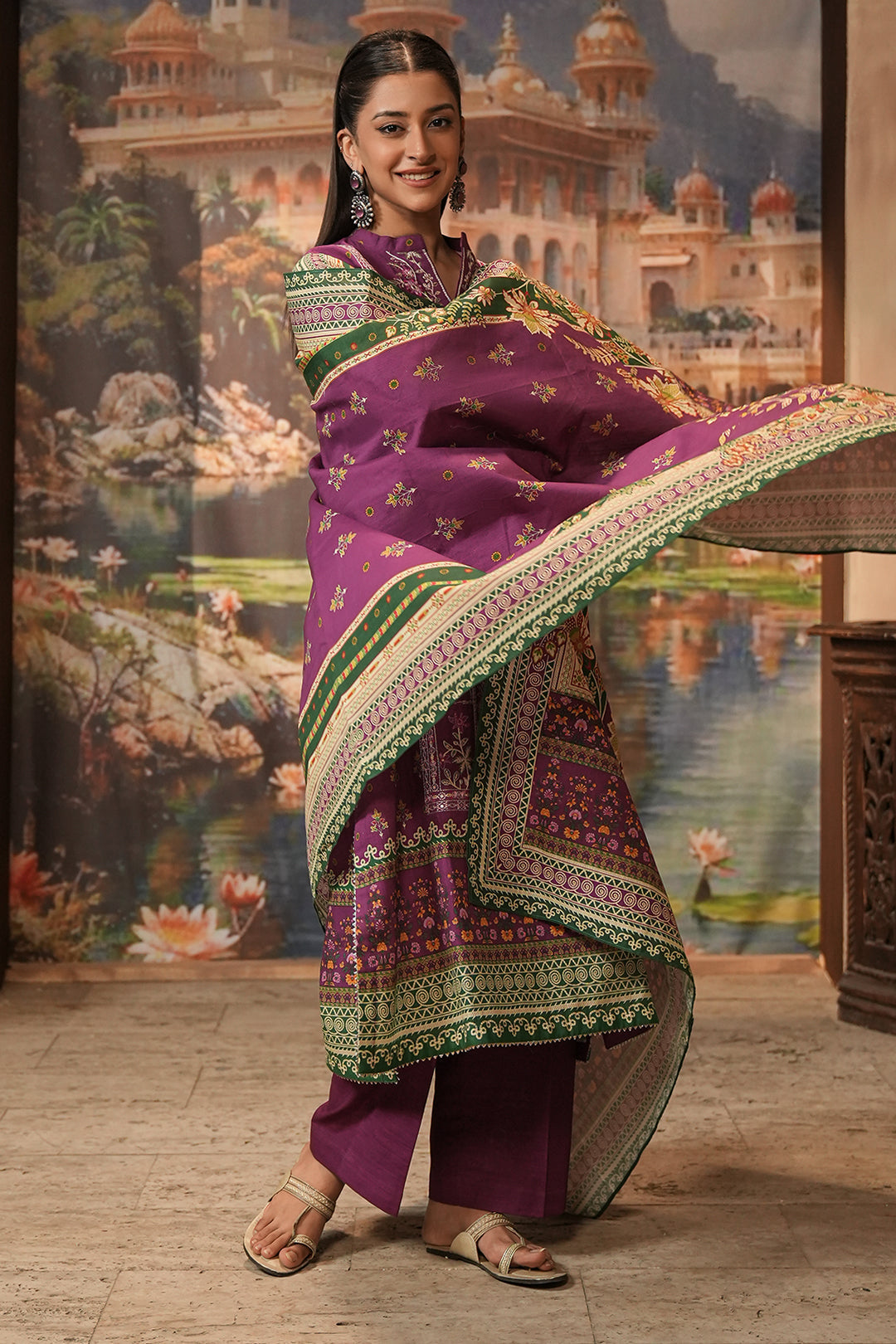 Zellbury Embroidered Shirt Shalwar Dupatta - 0403 Essential Winter Collection 2025