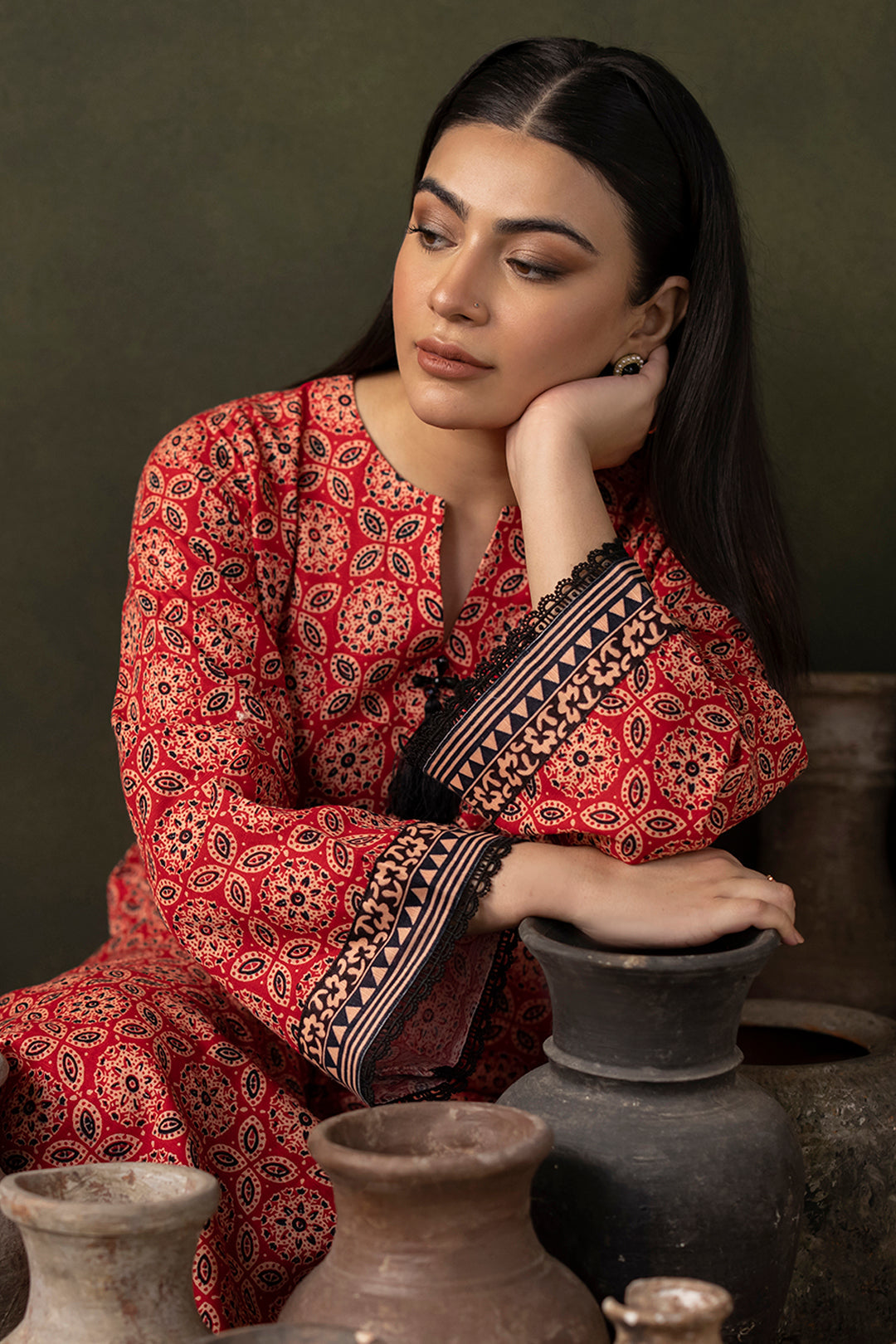 Zellbury Shirt Shalwar - 167B Essential Winter Collection 2025