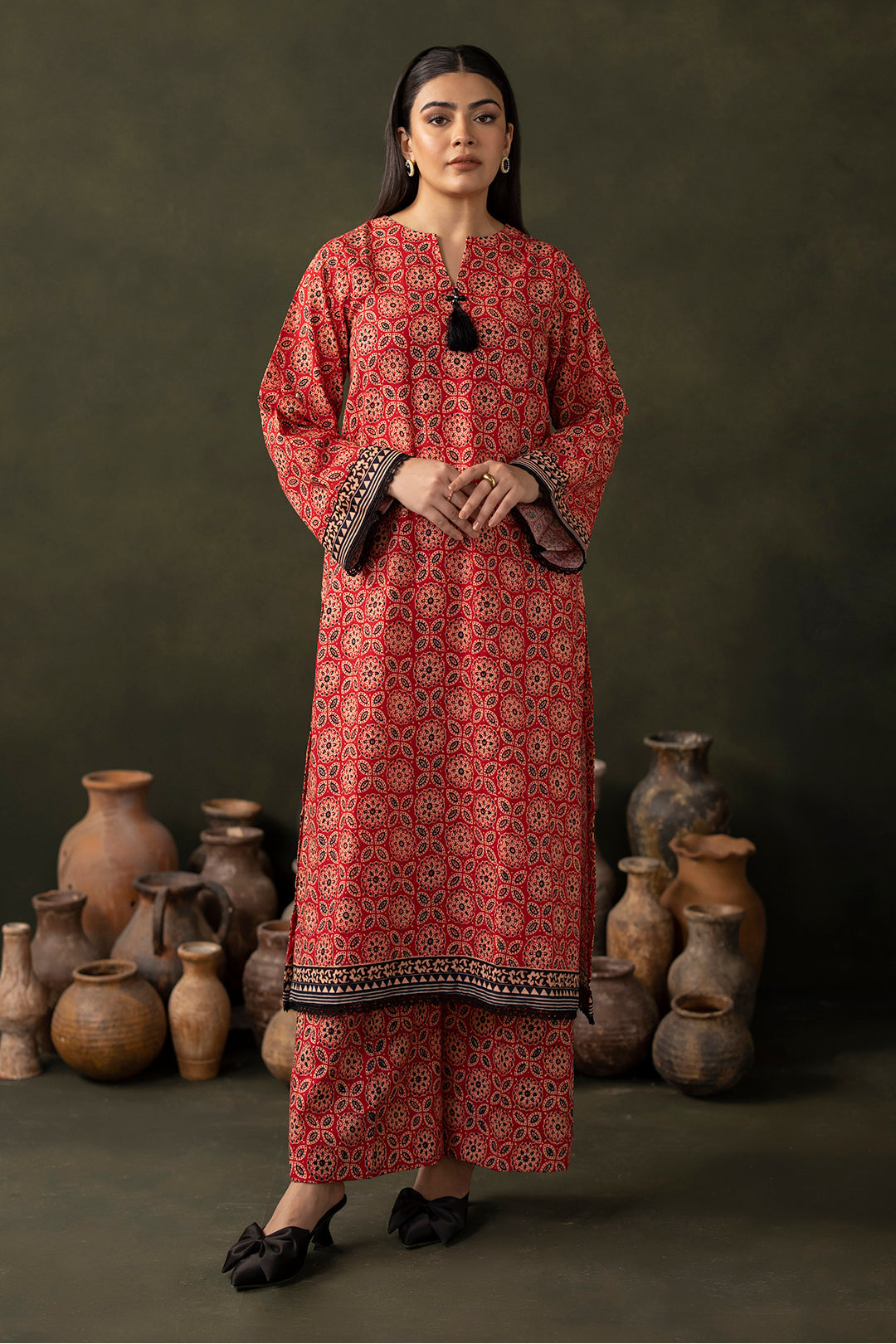 Zellbury Shirt Shalwar - 167B Essential Winter Collection 2025