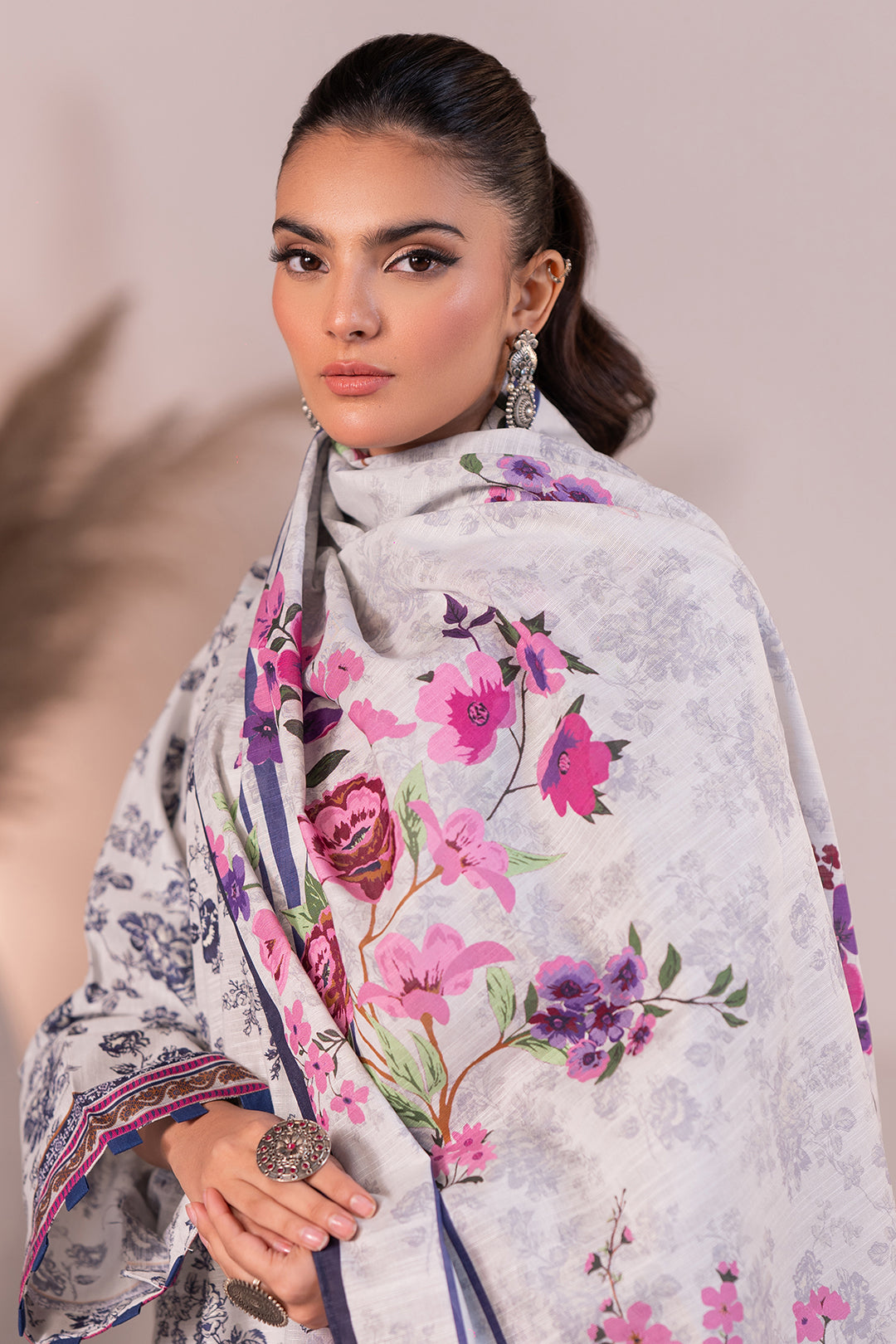Zellbury Shirt Dupatta - 0547 Essential Winter Collection 2025