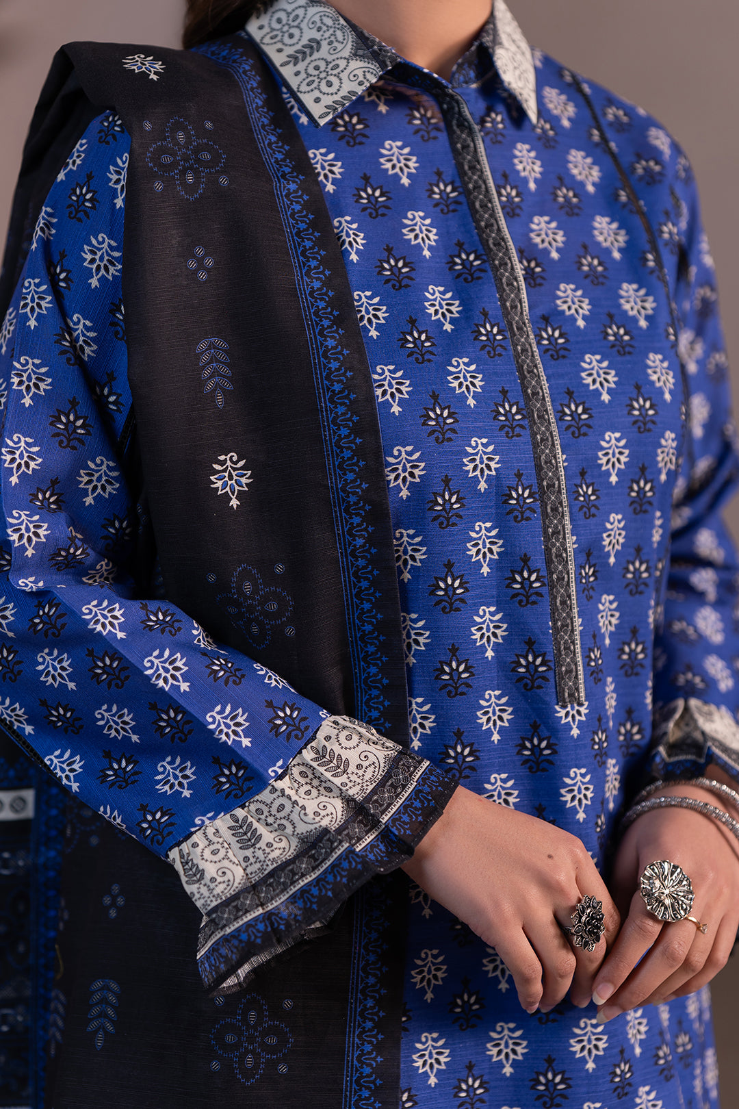 Zellbury Shirt Shalwar Dupatta - 0512 Essential Winter Collection 2025