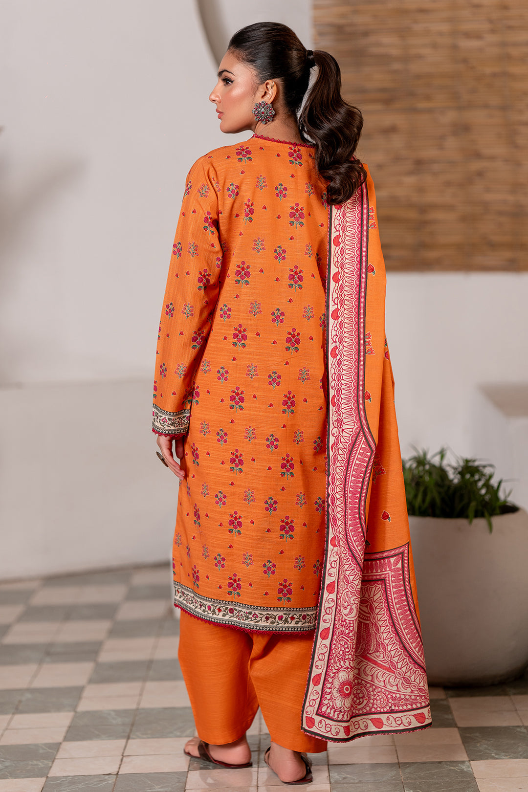 Zellbury Shirt Shalwar Dupatta - 0522 Essential Winter Collection 2025