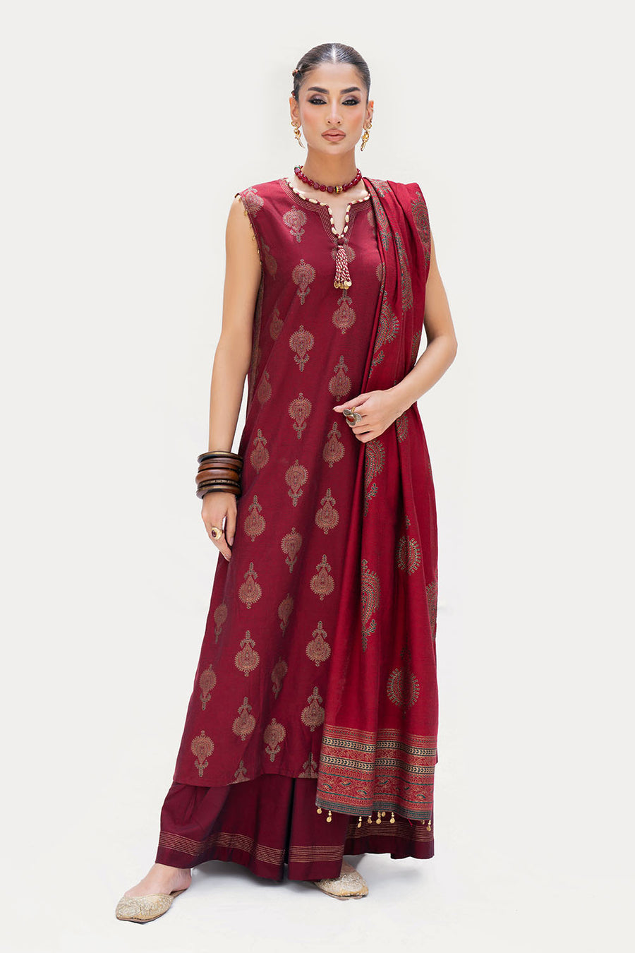 Gul Ahmed MJ-52038 Luxe Winter 2025