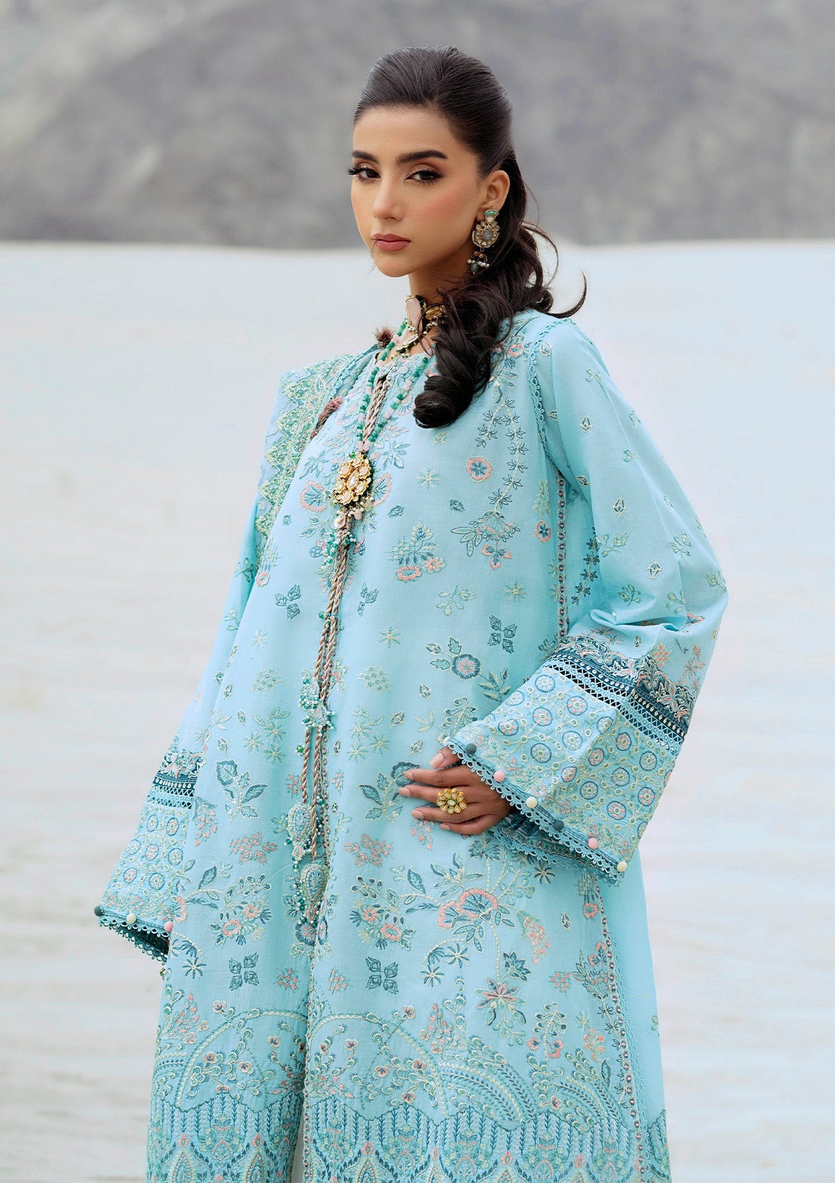 AIK Atelier Raqs Look 03 Lawn Vol 1 2025