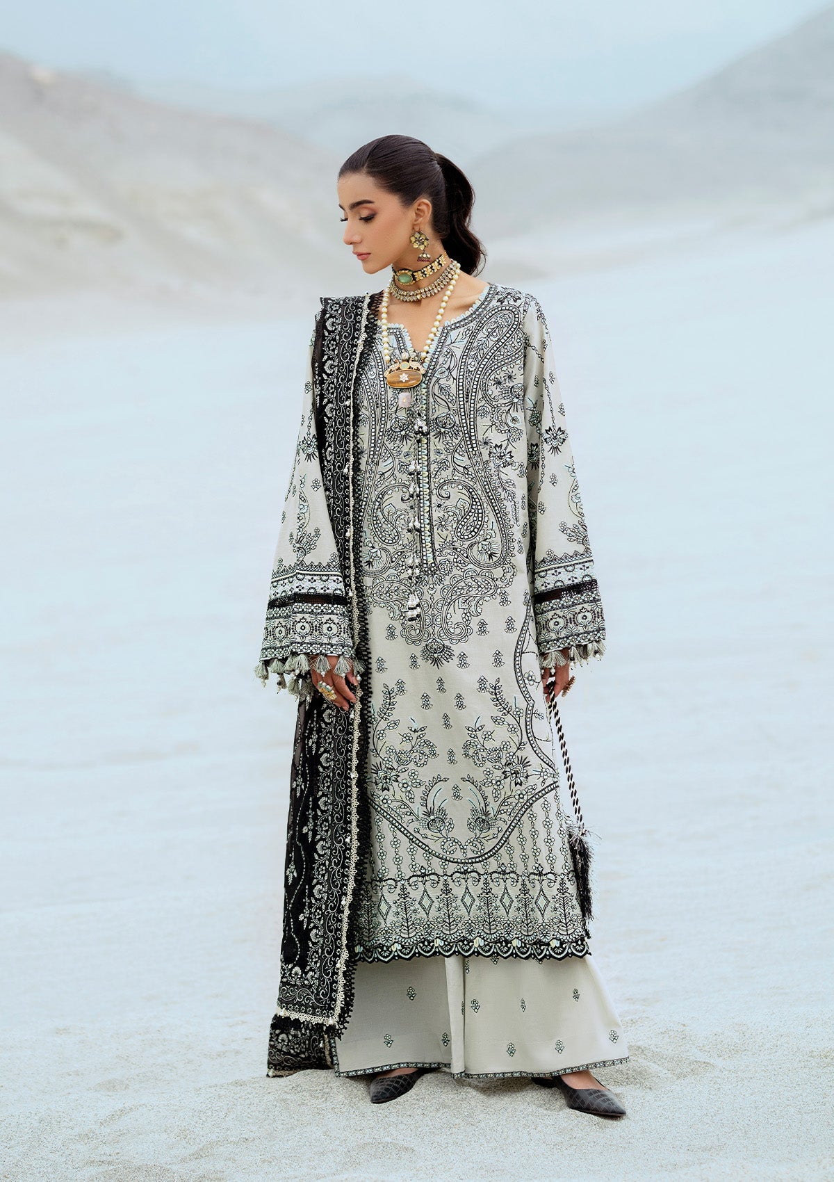 AIK Atelier Raqs Look 08 Lawn Vol 1 2025