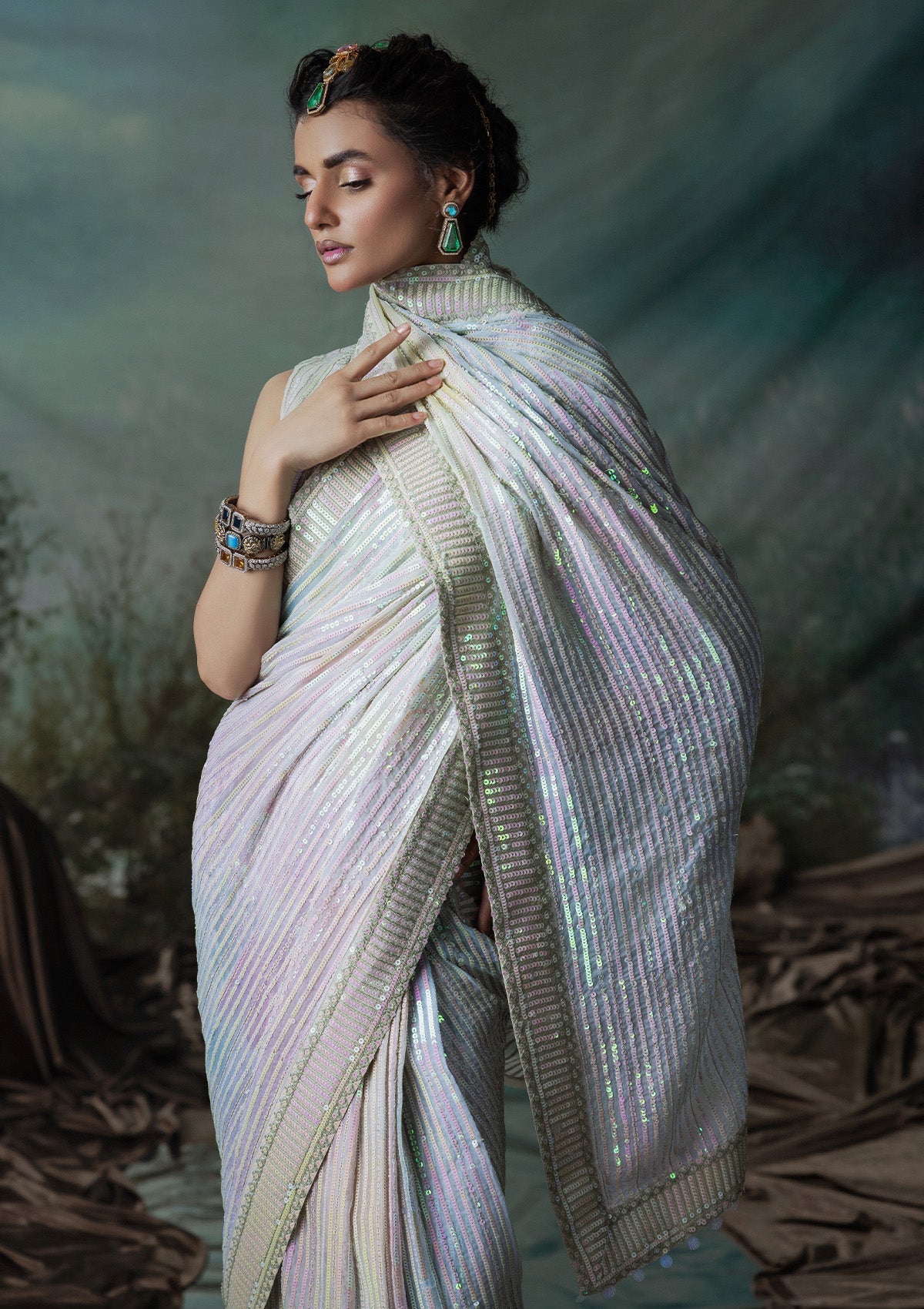AIK Atelier Sari Edit Vol-1 Look 01 Sari Edition 2025