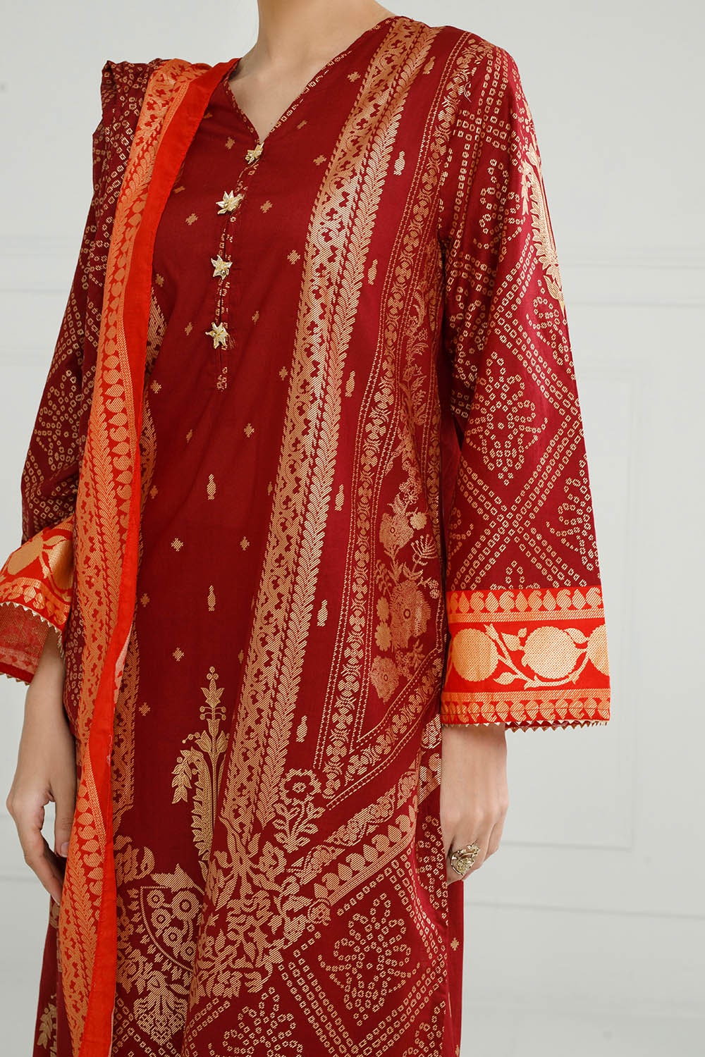Gul Ahmed CL-52124-A Banarsi 0