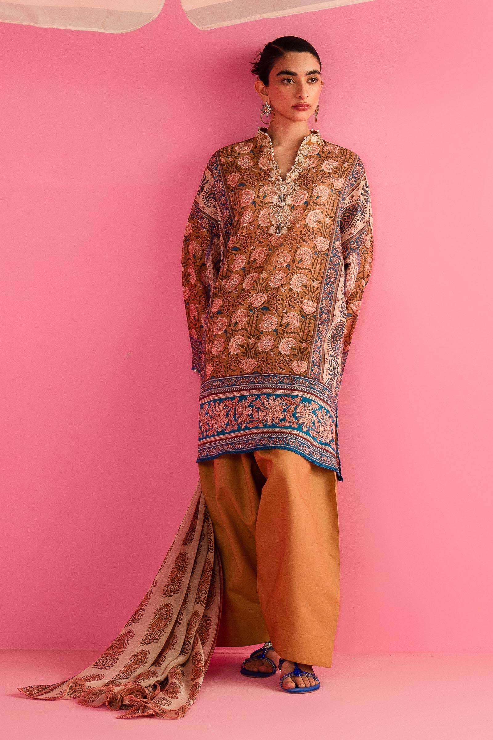 Sana Safinaz | Mahay Winter 24 | H243-023A-2BQ main image 1