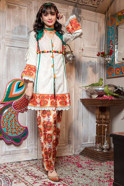 Zahra Ahmed Jal pari Luxury Pret 2020 Sara Clothes