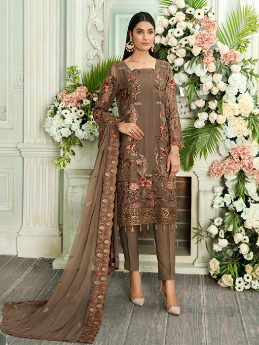 Zebtan Design # 2a Farmaish Chiffon Collection Vol 3 2022