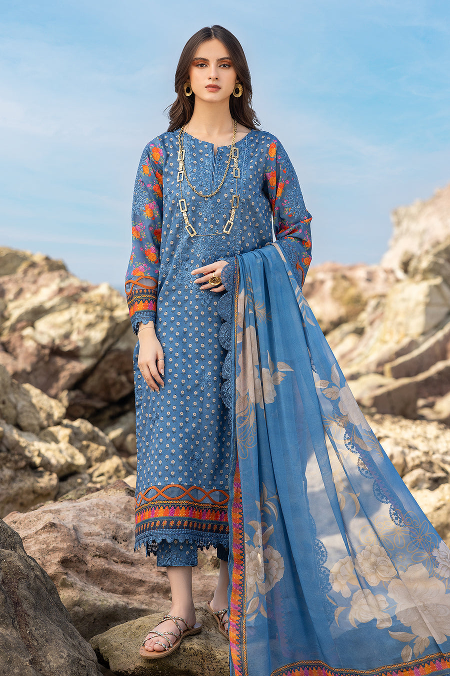 Charizma | Lawn Collection 24 | CRS4-15