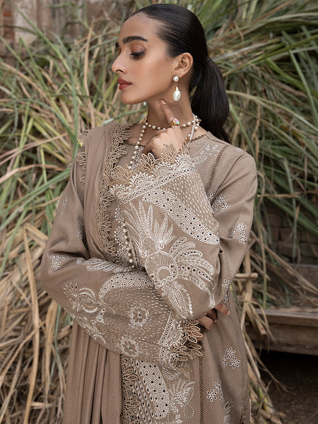 Raahi By Izel Embroidered Fiber Suits Unstitched 3 Piece IZL23RH Nora - Winter Collection