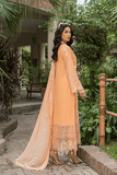 Zebtan ZL-1-Peach Luxury Lawn Collection