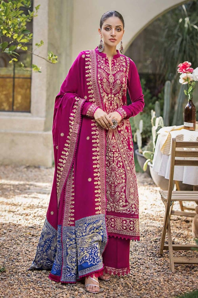 Gul ahmed embroidered khaddar online