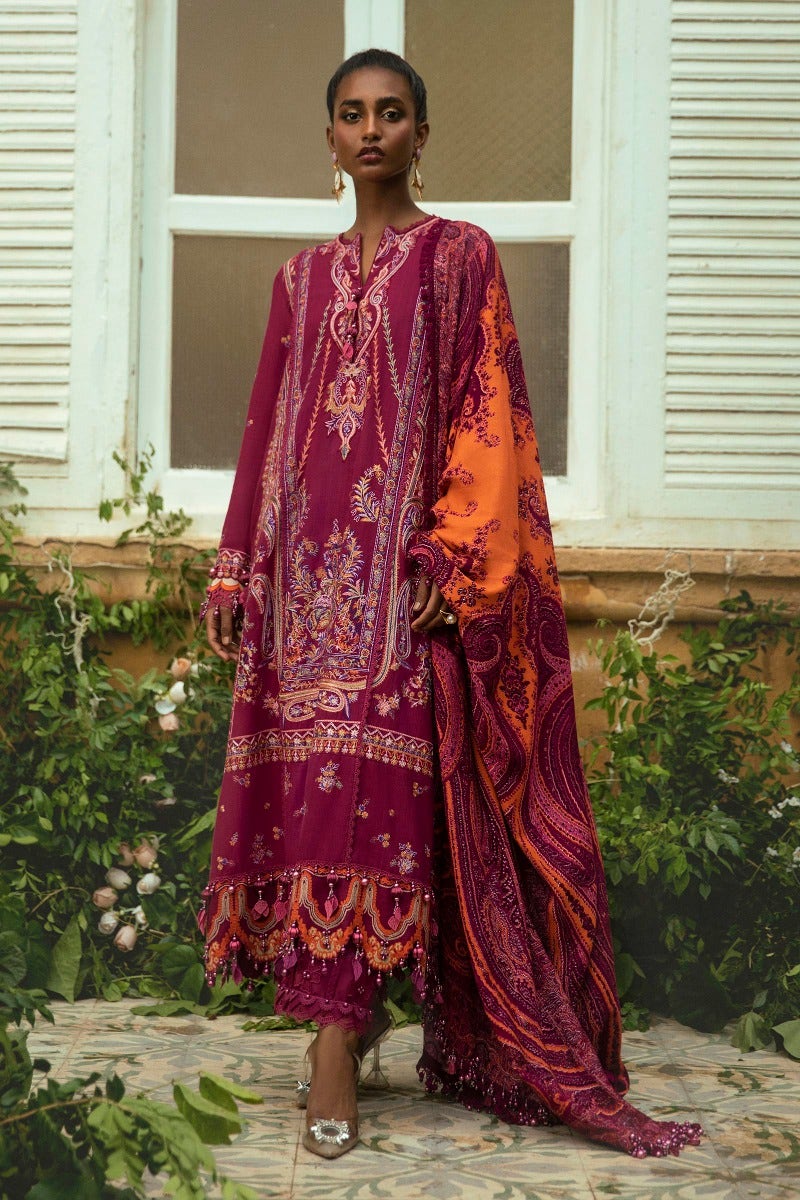 Sana Safinaz M224-004B-CP Muzlin Winter Collection 2022