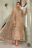 Maria B MPC-22-206-Nude Pink Wedding Chiffon Collection 2022