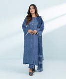 Sapphire 3 Piece - Embroidered Cambric Suit 00002523MOM1 Eid 1 RTW 2025