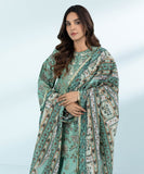 Sapphire 3 Piece - Embroidered Zari Lawn Suit 00002543MOM3 Eid 1 RTW 2025