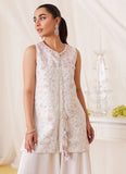 Farah Talib Aziz Zana Pearl White Hand Embellished Shirt Lea Fall 2024