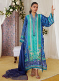 Farah Talib Aziz Miro Printed Raw Silk Shirt And Dupatta Lea Fall 2024