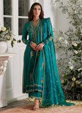 Farah Talib Aziz Ayda Sea Green Shirt and Dupatta Mayna Festive Luxe 2024