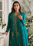 Farah Talib Aziz Ayda Sea Green Shirt and Dupatta Mayna Festive Luxe 2024