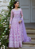 Farah Talib Aziz Shireena Lavender Kalidaar and Dupatta Mayna Festive Luxe 2024
