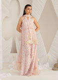 Farah Talib Aziz Kyma Blush Organza Jacket and Dupatta Lea Eid Prets 2025