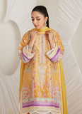 Farah Talib Aziz Anima Mustard Shirt and Dupatta Lea Eid Prets 2025