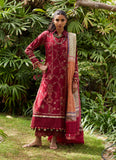 Farah Talib Aziz Rosemary Red WES Luxury Lawn 2025