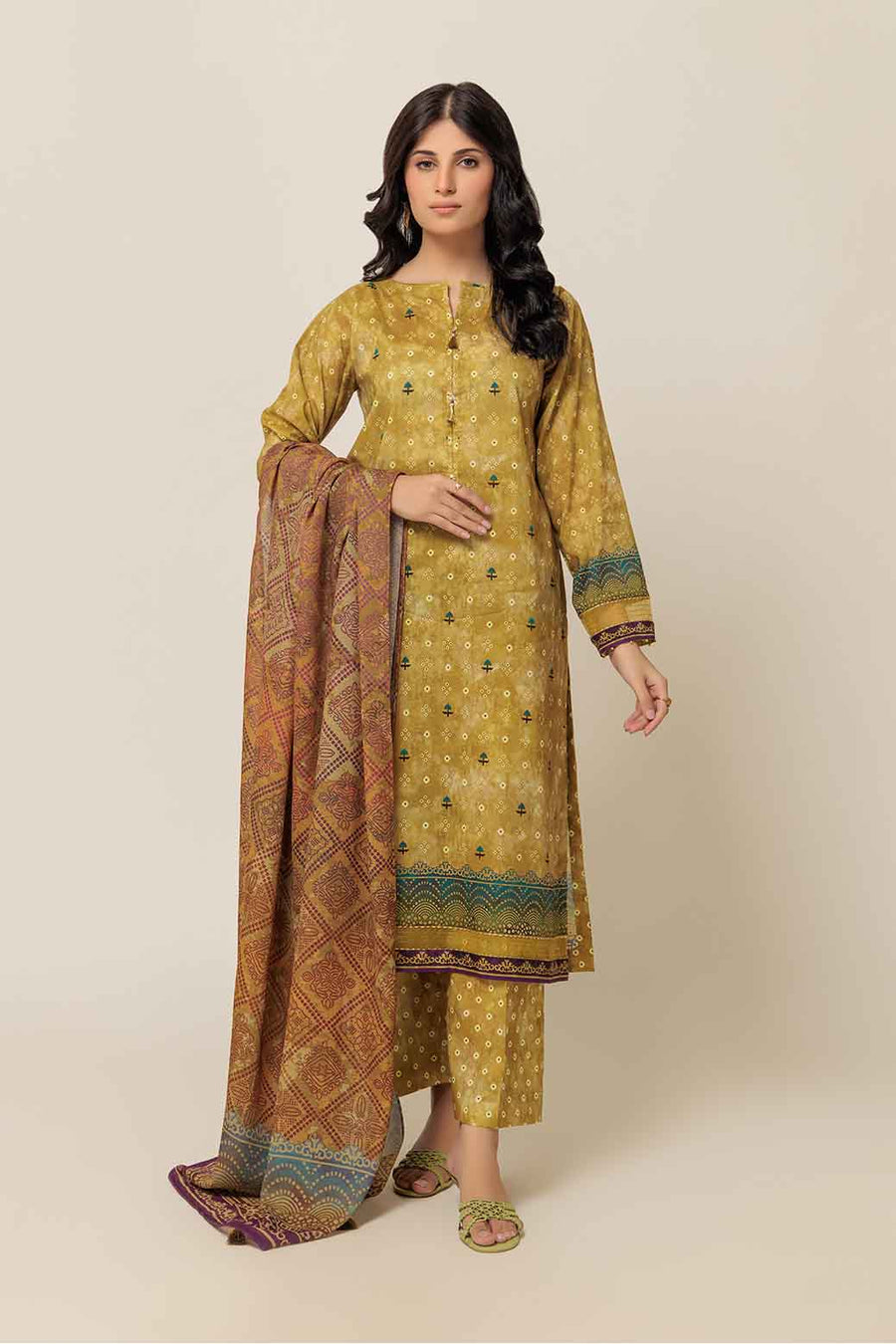 Bonanza Satrangi Blooming Chunri Lawn Collection Vol 1